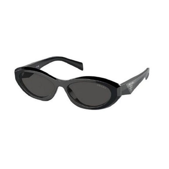 NWT PRADA SUNGLASSES BLACK - Picture 1 of 4
